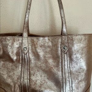 Frye Melissa Shopper Tote in Multi Silver *RARE*